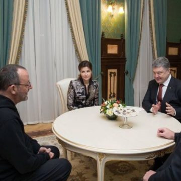 Жан Рено во время встречи с Порошенко поделился впечатлениями об Украине