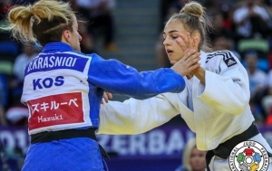 «Золотая» украинка: Дарья Белодед выиграла чемпионат мира по дзюдо — кадры