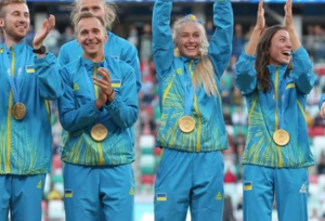 Минск рукоплескал Украине: украинские легкоатлеты взорвали стадион на церемонии награждения — фото и видео