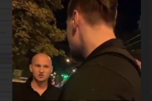 ​»Я бы тебе е**ул», —  игрок «Динамо» Алиев сорвался и угрожал полиции: видео инцидента