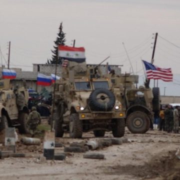 Появилось видео, как россияне помогают силам Асада в нападении на конвой США